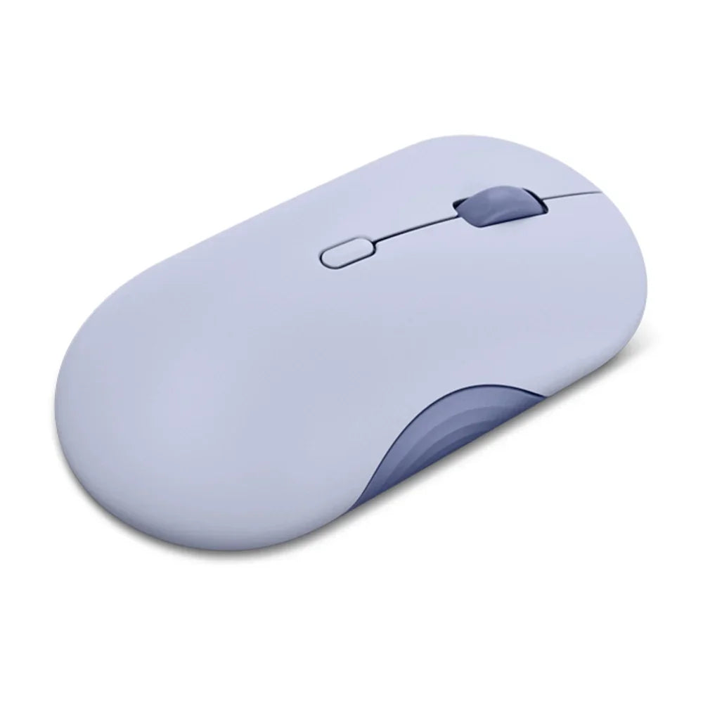 LENOVO 350 Mouse Silencioso Dual Bluetooth 5.3 Sin Bateria Uva GY51S61912