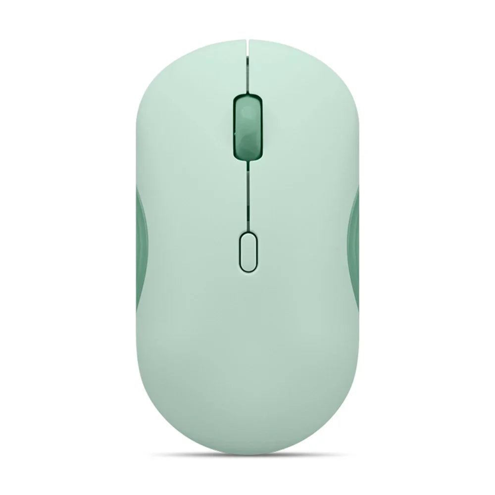 LENOVO 350 Mouse Silencioso Dual Bluetooth 5.3 Sin Batería Verde GY51S61915