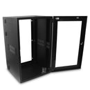 SATRA 1102180001 Armário de parede 18RU porta acrílica 87x53x53cm 