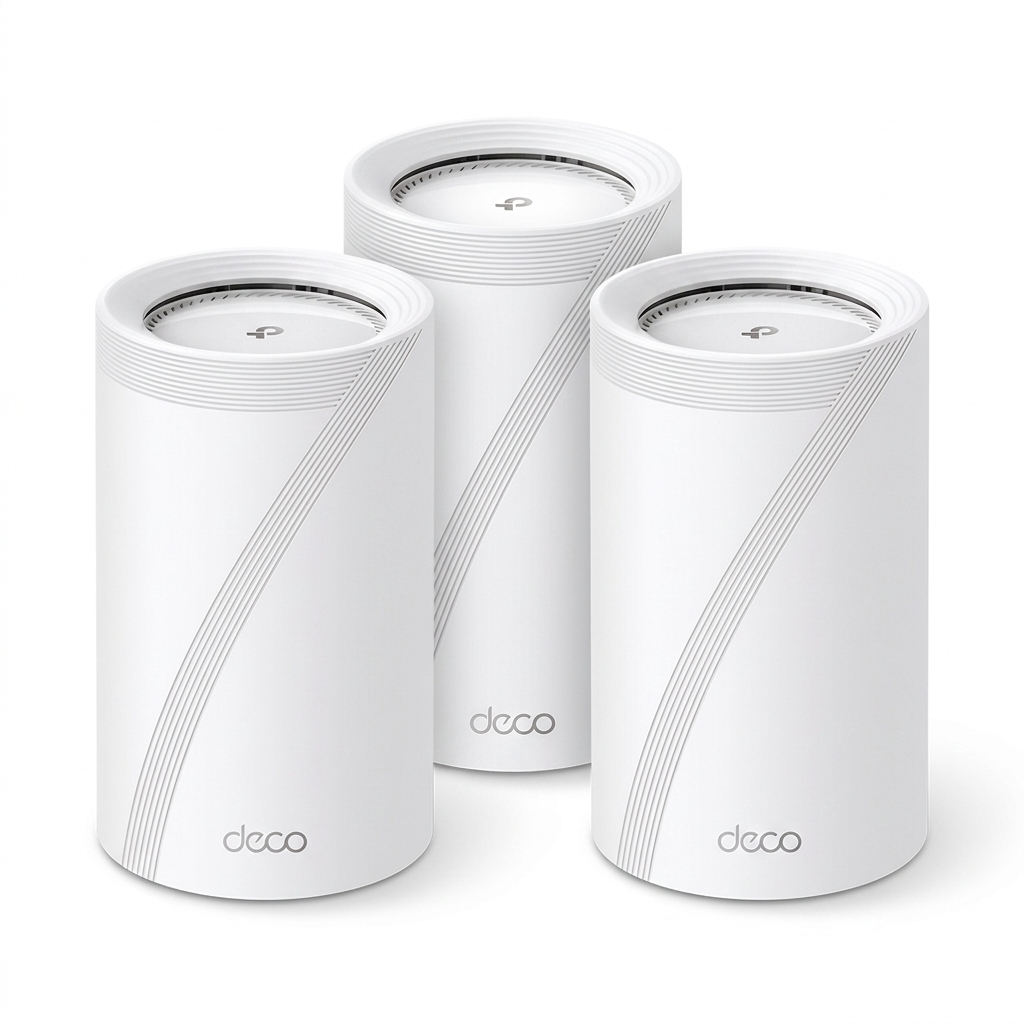 TP-LINK Deco BE95 3-Pack Sistema Wifi 7 BE33000 Cuatro Bandas
