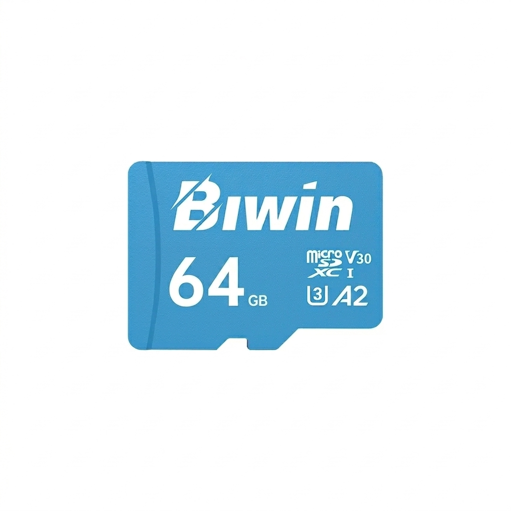 BIWIN BMMS100064G Memoria MicroSD MS100 64GB Tarjeta Flash UHS-I 100/30Mbps C10 U3 V30 A1