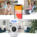 Câmera de segurança EZVIZ H6C PRO 1080P WIFI 2MP Full HD, 360º, microfone, áudio, detecção de movimento, rastreamento automático, videochamada