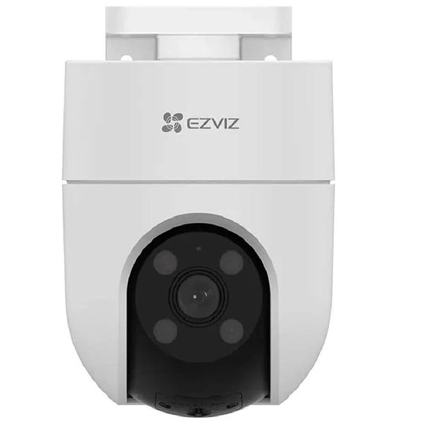 EZVIZ CS-H8C, Cámara de Seguridad WIFI 2MP Full HD PT 360º 4mm IR30m Color Mic Parl Sir Luz Detecc Humano Seguimiento ALEXA