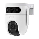 Câmera de segurança EZVIZ H9C DUAL 3K WIFI lente dupla 5MP+5MP 360º detecta humanos e veículos Alexa 