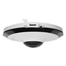 DAHUA HAC-EW2501 FISHEYE Cámara de seguridad análoga 2K 5MP ojo de pez 360º, IR10 audio