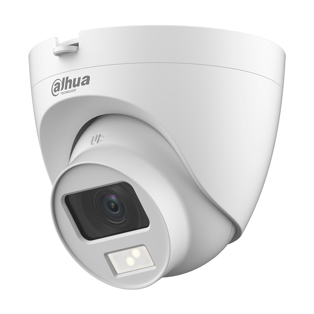DAHUA HAC-HDW1200CLQN-IL-A Cámara de seguridad analógica 2MP Full HD, 2.8mm IR/LED 20m, IP67, Micrófono, SUPER ADAPT