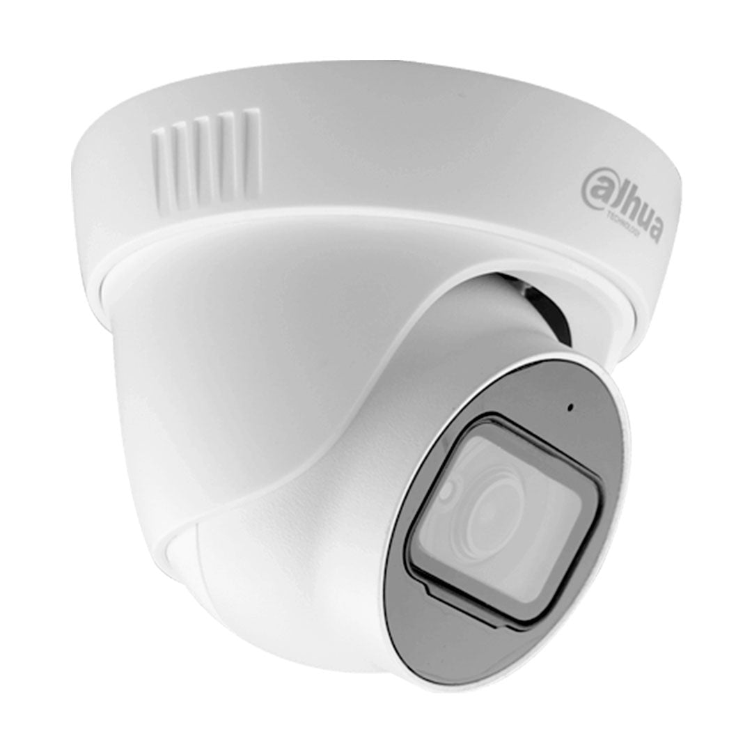 Cámara de videovigilancia domo Dahua color blanco para sistema de seguridad electrónica
