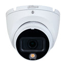 Câmera de segurança dome analógica DAHUA HAC-HDW1200TLM-IL-A 2MP, 3,6 mm, luz dupla, microfone 