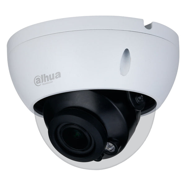 DAHUA HAC-HDW1500R-Z-A Cámara de seguridad analógico 2K 5MP domo, lente motorizado, visión nocturna infrarrojo 30m, micrófono