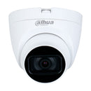 DAHUA HAC-HDW1500TLQ-A Cámara de seguridad analógica 2K 5MP domo, 2.8mm visión nocturna infrarrojo 30m, micrófono