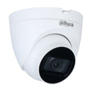 DAHUA HAC-HDW1500TLQ-A Cámara de seguridad analógica 2K 5MP domo, 2.8mm visión nocturna infrarrojo 30m, micrófono