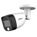 Câmera de tubo de metal para ambientes externos DAHUA HAC-HFW1200CM-IL-A 2MP com luz dupla e foco fixo HDCVI 