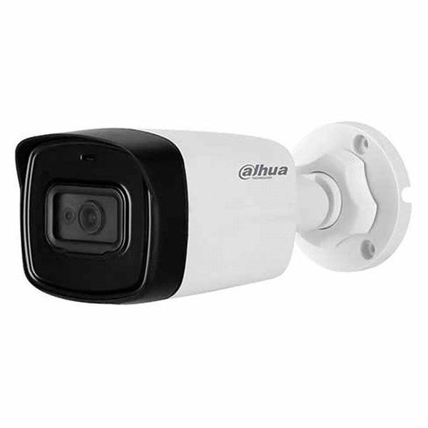 DAHUA HAC-HFW1200TL Cámara de seguridad analógica 2MP bala infrarroja, foco fijo, doble luz