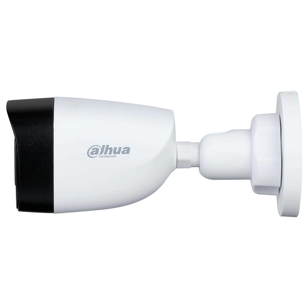 Cámara de seguridad tipo bala color blanco para videovigilancia, muro o exterior