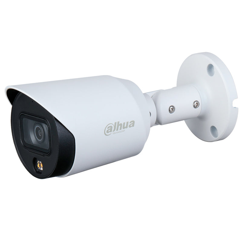 DAHUA HAC-HFW1239T(-A)-LED Cámara de seguridad analógica 2MP Full HD, Super Adapt. FullColor