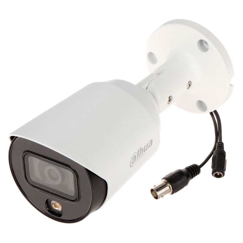 DAHUA HAC-HFW1239T(-A)-LED Cámara de seguridad analógica 2MP Full HD, Super Adapt. FullColor