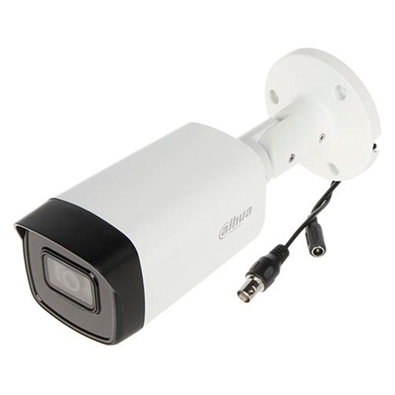 DAHUA HAC-HFW1500TH-I8 Cámara de seguridad analógica 2K 5MP, 3.6mm, infrarrojo 80m