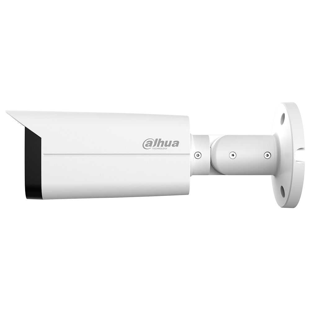 Cámara de seguridad tipo bala HD para videovigilancia, montaje en pared, color blanco