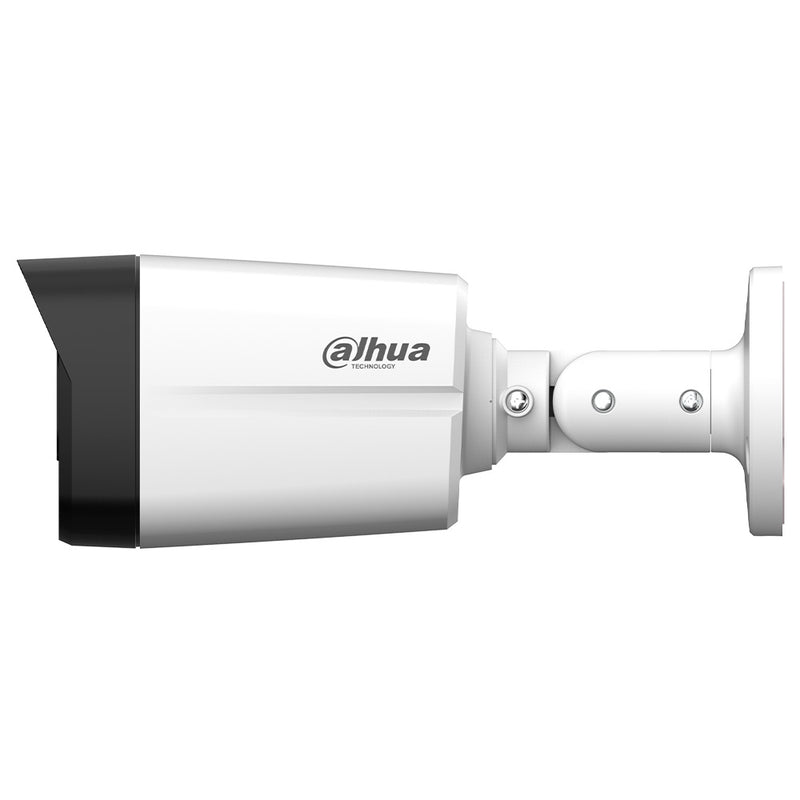 DAHUA HAC-HFW1809TLM-A-LED, Cámara de Seguridad HDCVI 4K 8MP 2.8mm LED 40m IP67 WDR Mic SUPER ADAPT