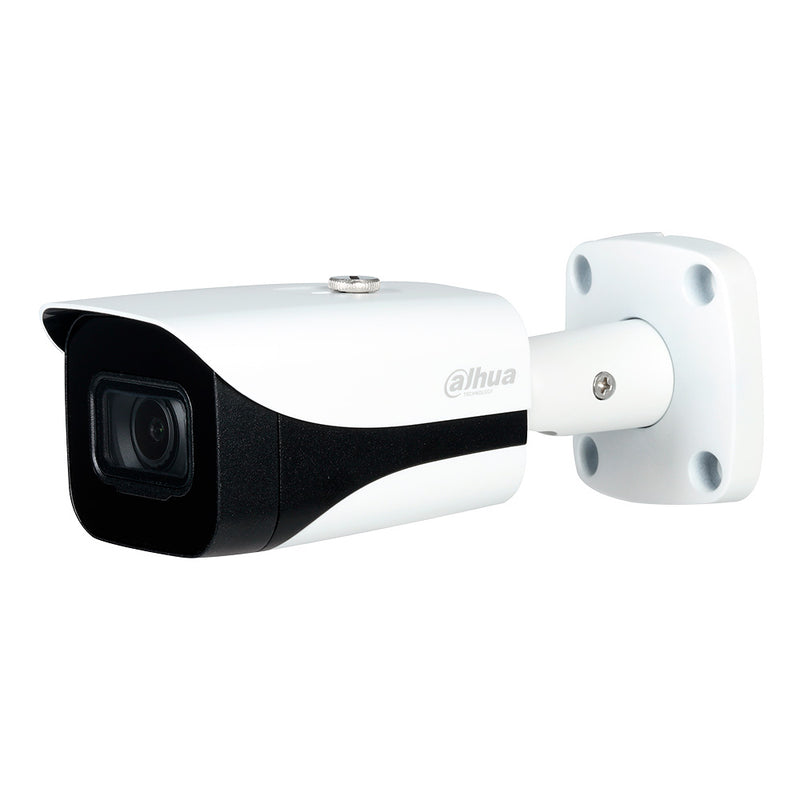 DAHUA DH-HAC-HFW2802E-A, Cámara de Seguridad HDCVI 4K 8MP 2.8mmm IR 40m WDR IP67 Micrófono