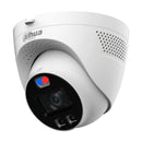 DAHUA HAC-ME1239TQ-A-PV TIOC 2MP Analog Dome Security Camera, 2.8mm IR LED 40m, Dual Light and Siren, Super Adapt 