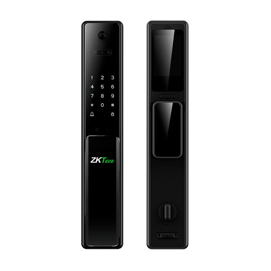 ZKTECO HBL400 Cerradura Inteligente WIFI con Lector de Huella, Rostro, Tarjeta MIFARE, Código, APP