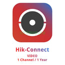 HIKVISION HC-VIDEO/1CH/1Y Licencia HIK-CONNECT TEAMS para 1 Canal de Video por 1 Año