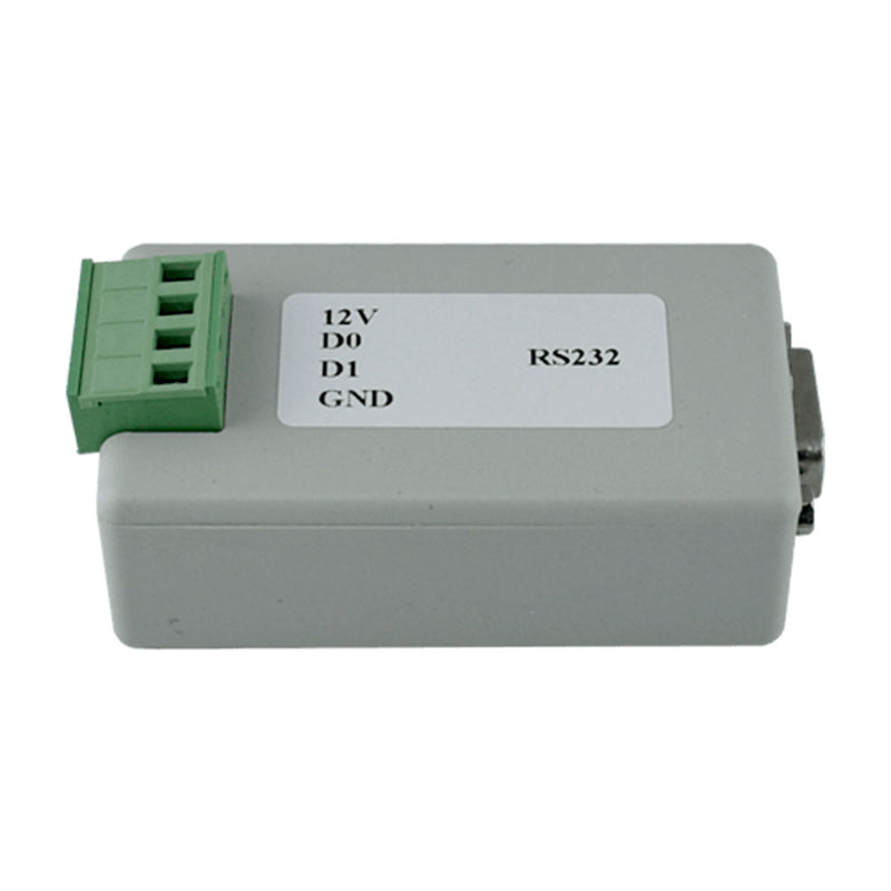 ZKTECO HDC09-232 WG66 Conversor RS232 a wiegand 66Bits