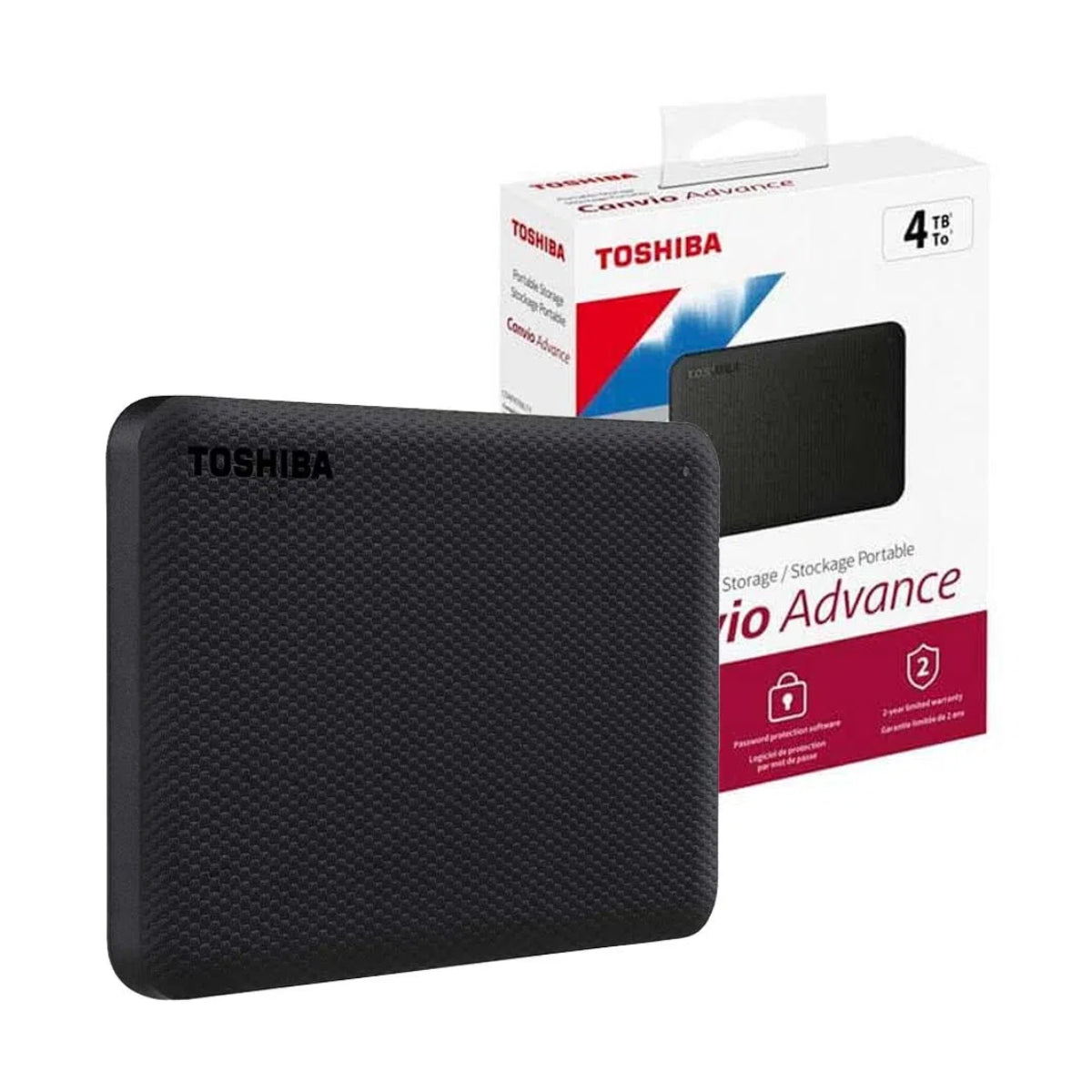 TOSHIBA   HDE2TBTOHDTB4-B SSD Disco Sólido Externo 2TB SATA 2.5"