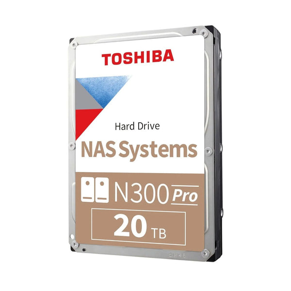 TOSHIBA HDWG62AXZSTA Disco Duro 20TB Para NAS N300 SATA 3.5 7200RPM
