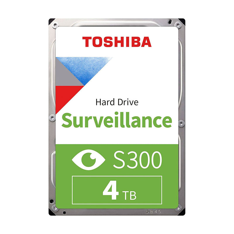 TOSHIBA HDWT840UZSVA Disco Duro Surveillance S300 4TB SATA 6.0Gb/s, 5400rpm, 256MB Cache, 3.5"