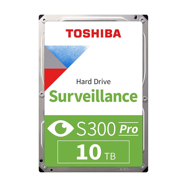 TOSHIBA HDWTA1AUZSVAR Disco Duro S300 Pro 10TB SATA 6.0Gb/s 7200rpm, 512MB Cache, 3.5". 