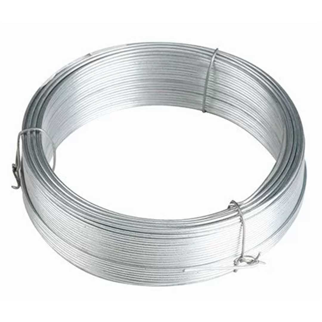 HAGROY HG-ACC25-10KG Alambre Acerado 2.5mm para Cerco Eléctrico Rollo de 10Kg