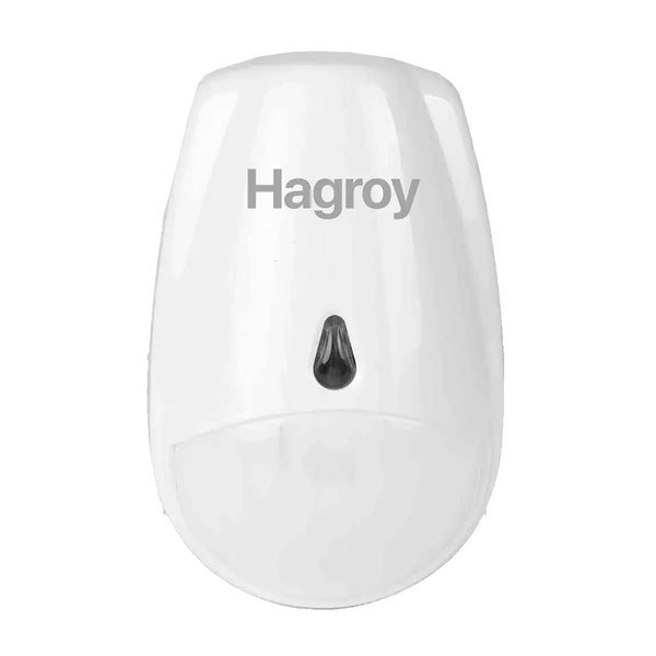 HAGROY HG-MC335RDMT Sensor Pir inalámbrico, cobertura 9m