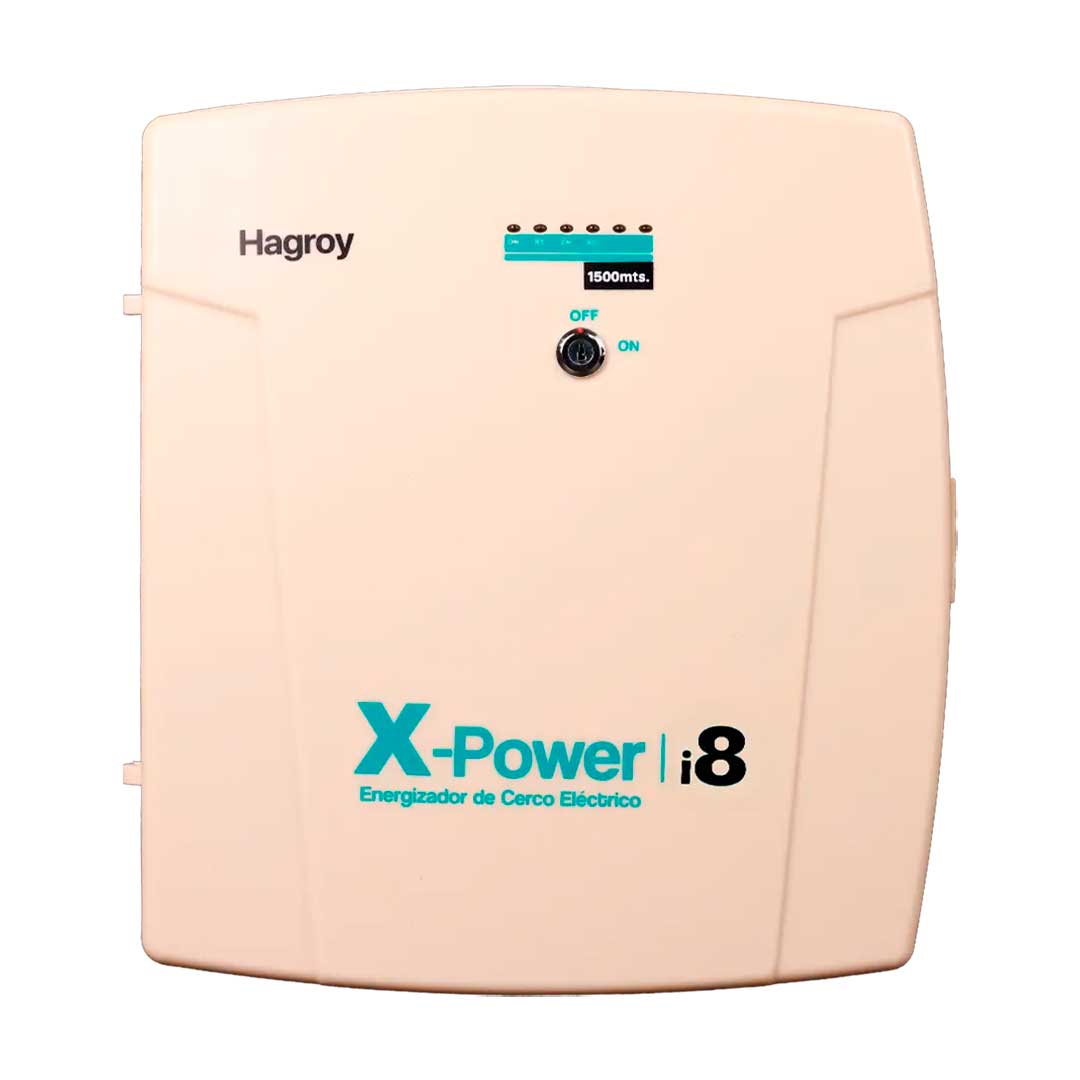 HAGROY HG-XPOWERi8-220 Energizador Residencial 1500m Lineales 1Jouls