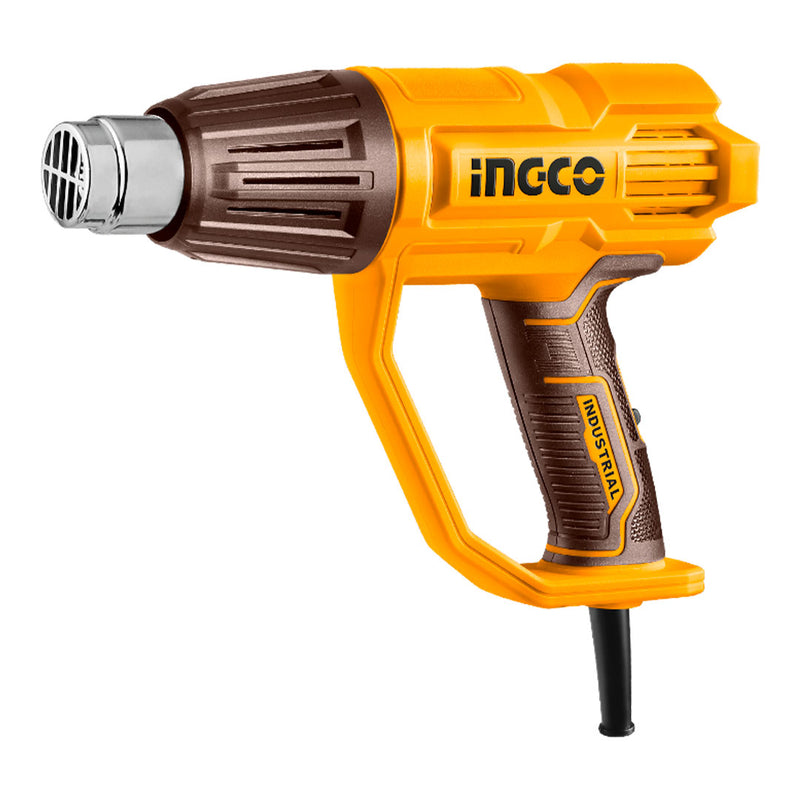 INGCO HG200078 Pistola de calor 2000W, 4 piezas