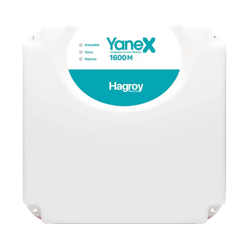 HAGROY HGYANEX1600 Energizador Yanex 1600 metros de Cerco Eléctrico Inteligente