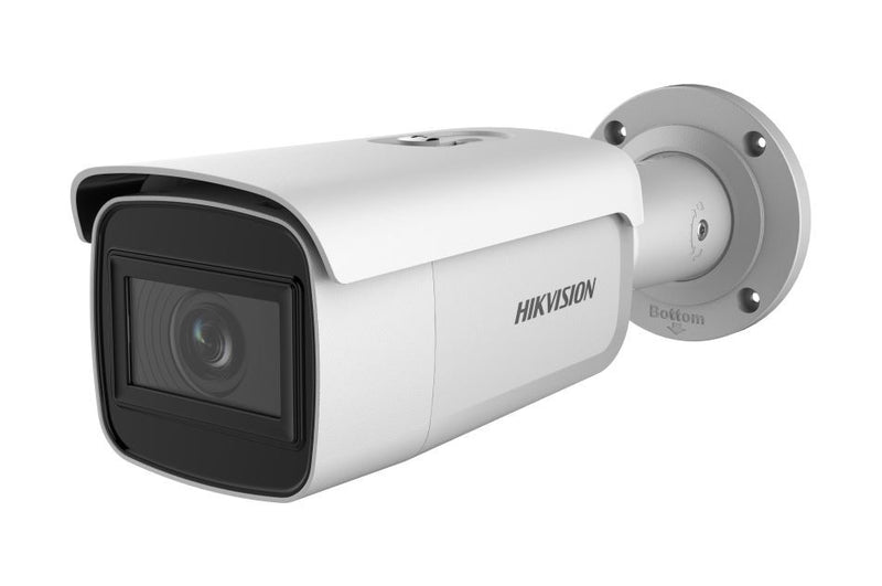 HIKVISION DS-2CD2683G2-IZS, Cámara IP POE 4K 8MP Tubo lente motorizada. IP67 Visión nocturna IR 60m. ACUSENSE