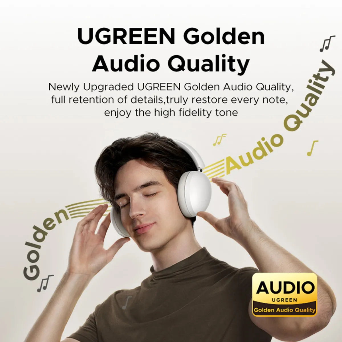 UGREEN HP205 45017 Audífonos Inalámbricos Studio Max5 Gris