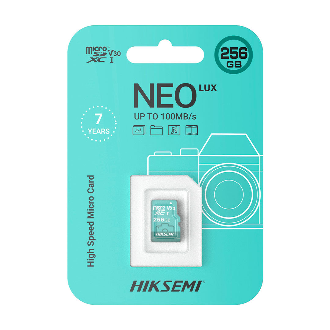 HIKSEMI HS-TF-D3/256G NEO LUX Memoria MicroSD 256GB