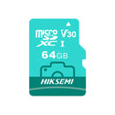 HIKSEMI NEO LUX HS-TF-D3/64G MicroSD Memory 64GB exclusive for 24x7 video surveillance