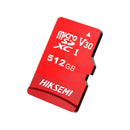 HIKSEMI HS-TF-E1/512GB NEO PLUS MicroSD Memory 512GB 95MB/s exclusively for video surveillance