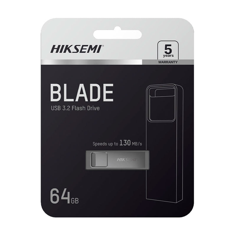 HIKSEMI HS-USB-E301-16G-U3 Memoria USB 16GB Blade, USB 3.2, Gris