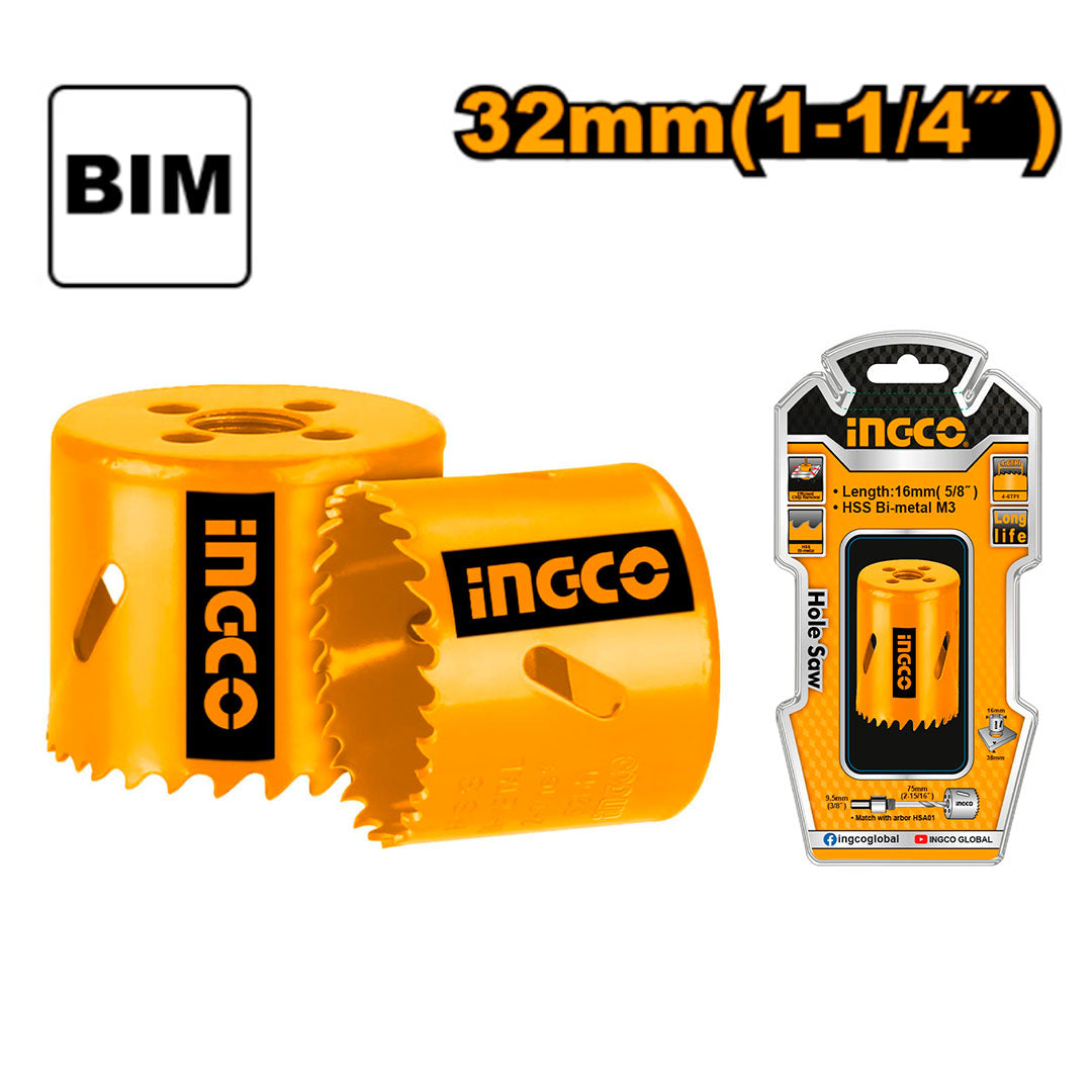 INGCO HSB10321 Corona Bimetal 32mm