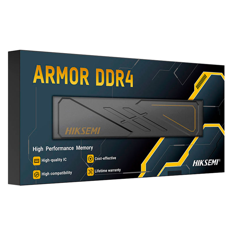 HIKSEMI ARMOR HSC416U32D2/16G Memoria RAM 16GB 3200MHz DDR4, Negro