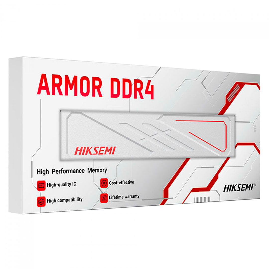 HIKSEMI ARMOR HSC416U32E2/16G Memoria RAM 16GB 3200MHz DDR4, Blanco