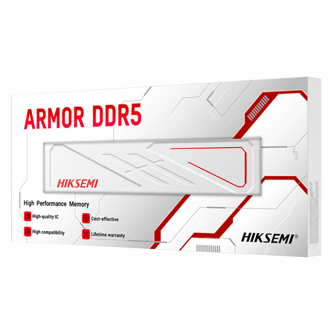 HIKSEMI ARMOR HSC516U56E2/16G Memoria RAM 16GB 5600MHz DDR5, Blanco