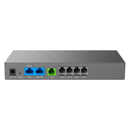 GANDSTREAM HT841 Analog VoIP Gateway, 4xfxo, 1xfx, Allows 3 SIP profiles through 1 FXS port and 4 FXO ports