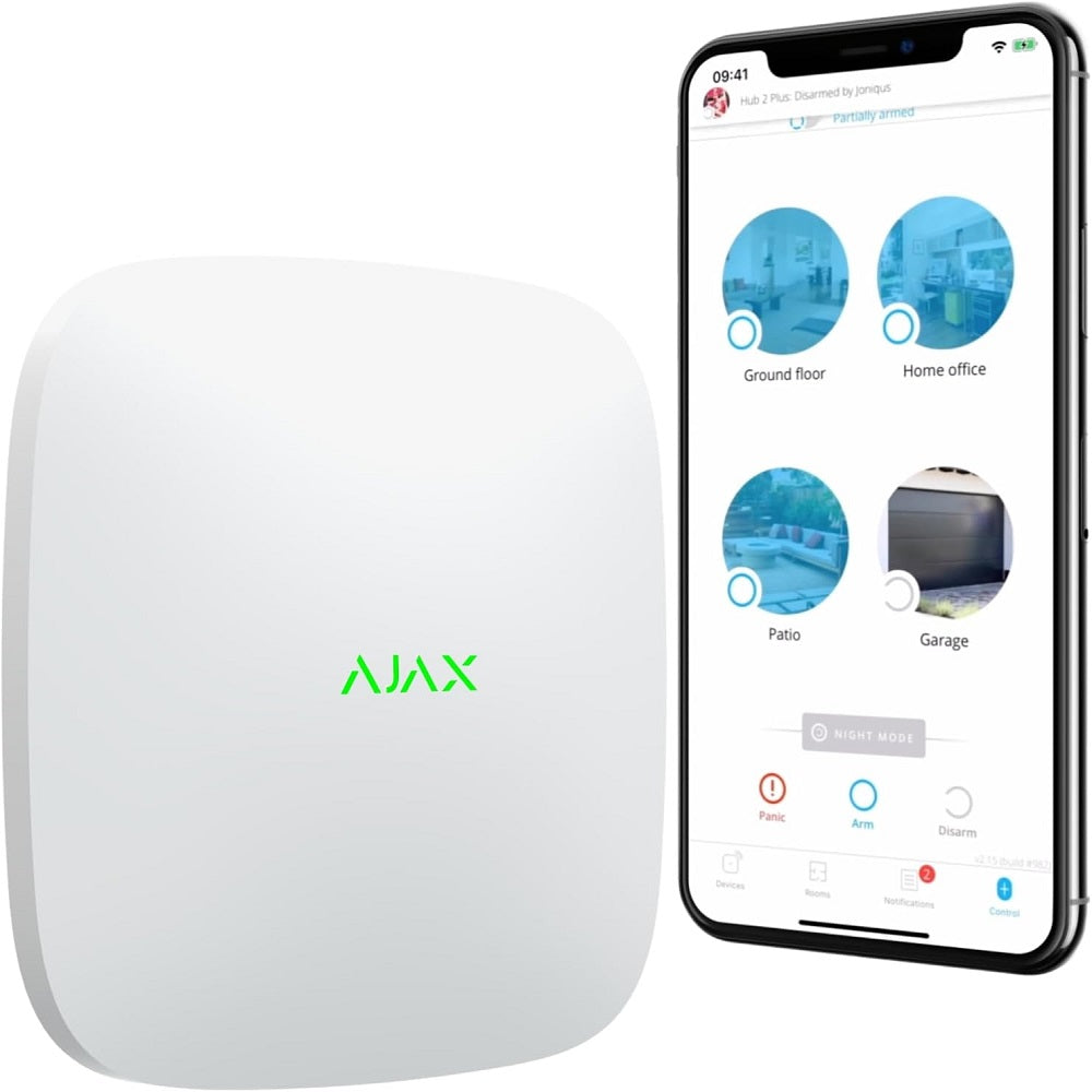 AJAX HUB2-PLUS Central de Alarmas Inalámbrico Wifi 2G 3G Ethernet
