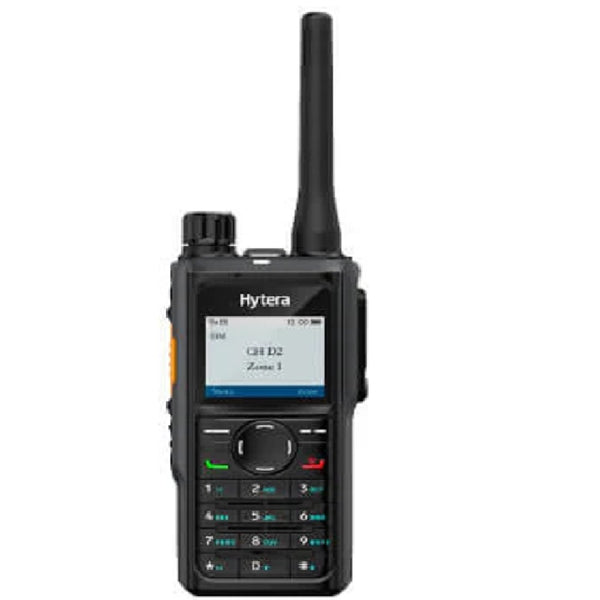 HYTERA HY-HP686G-VHF,  Radio digital profesional portátil con pantalla DMR 2 VHF 136-174Mhz IP67